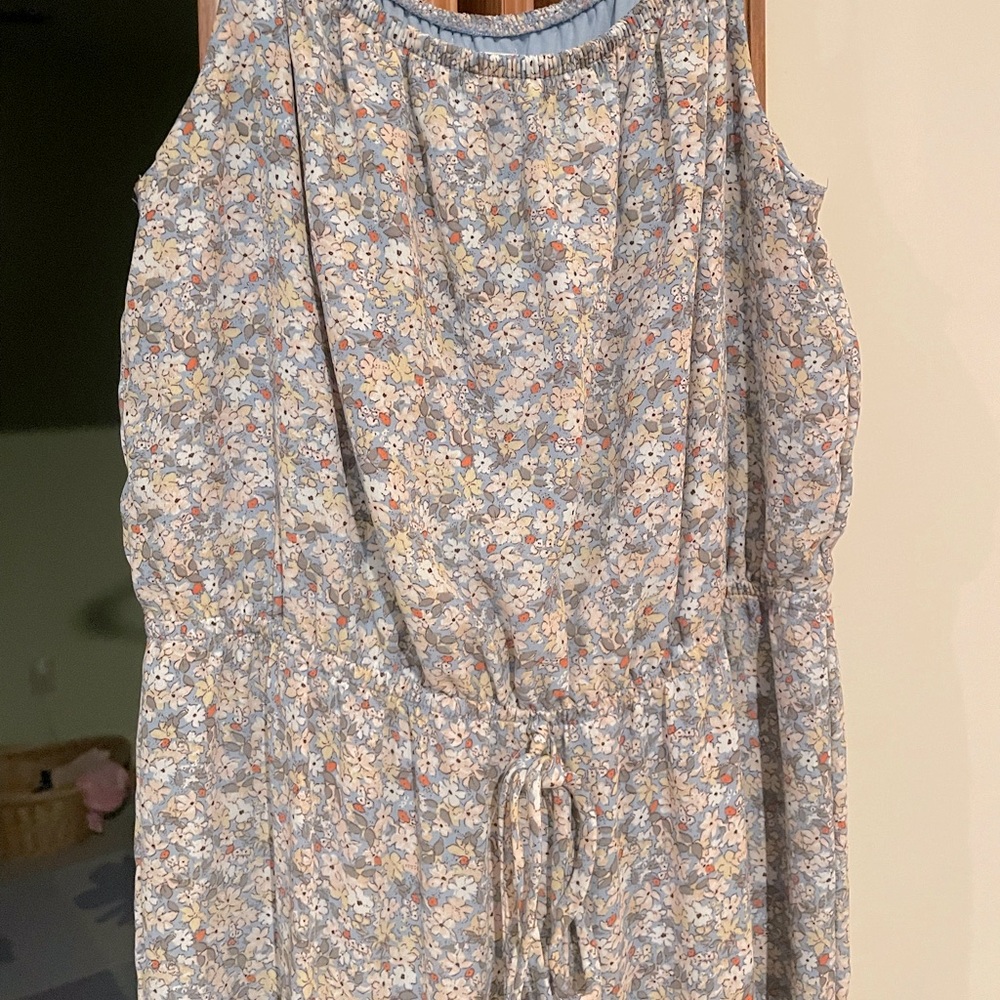floral maxi dress